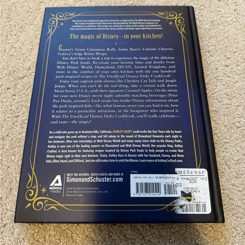 The Unofficial Disney Parks Cookbook - Picture 3 of 6